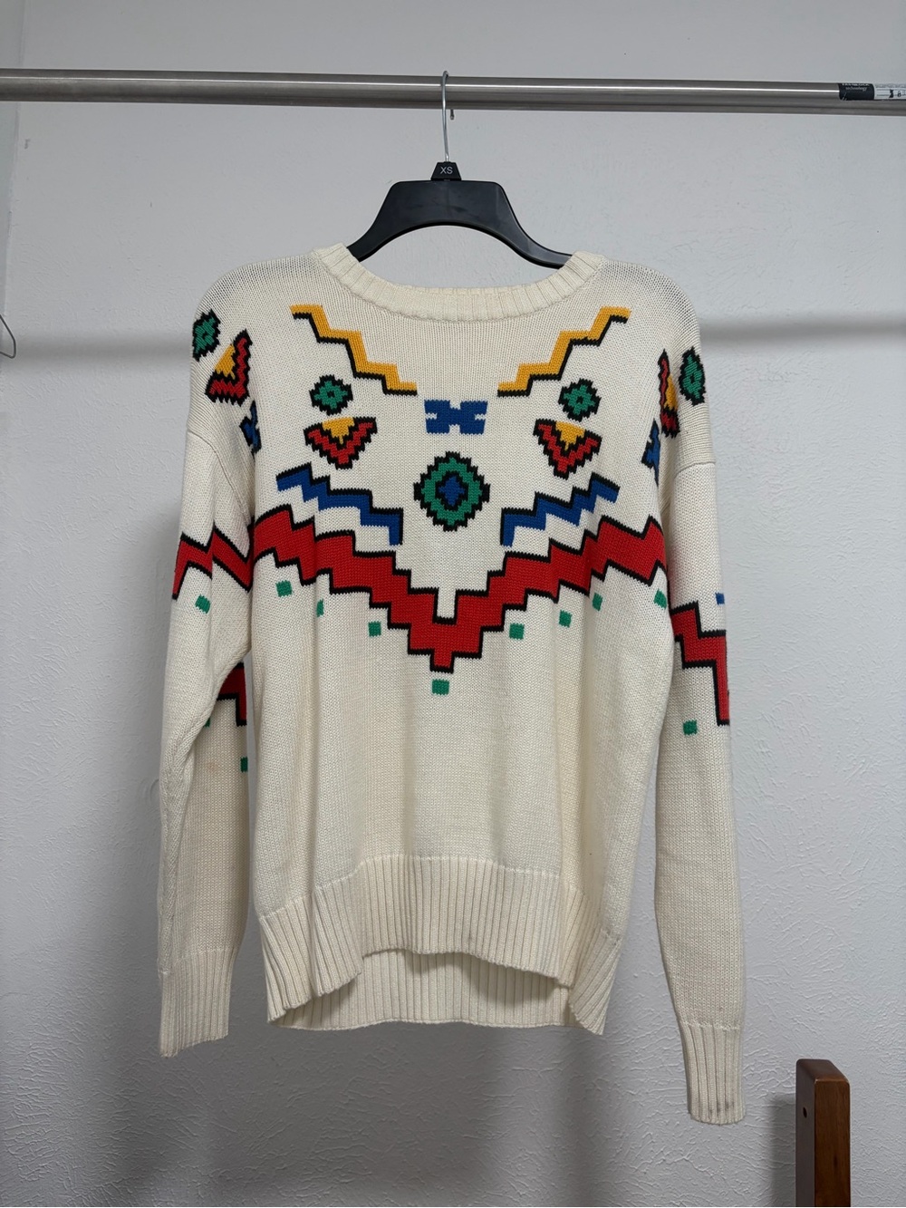 Head Tennis sweater with Geometric Pattern
